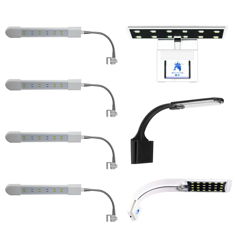 Регулируемый светодиодный светильник для аквариума K5DC Легкая очистка внешний
