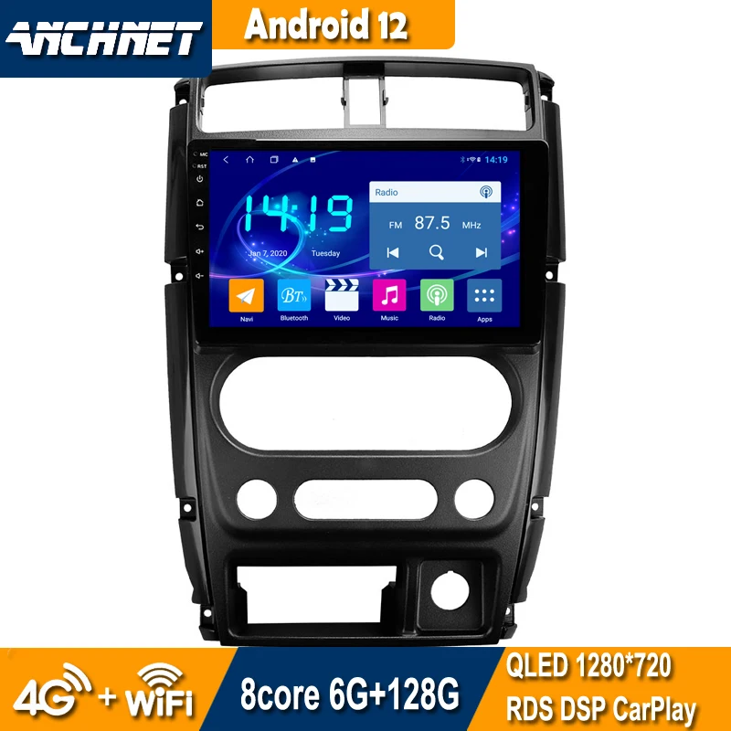 Автомобильный мультимедийный плеер 9 дюймов Android 12 Автомобильный GPS радио для 2007 2008 2009-2012 Suzuki Jimny интеллектуальная система
Автомобильный мультимедийный плеер 9 дюймов Android 12 Автомобильный GPS радио для 2007 2008 2009-2012 Suzuki Jimny интеллектуальная система