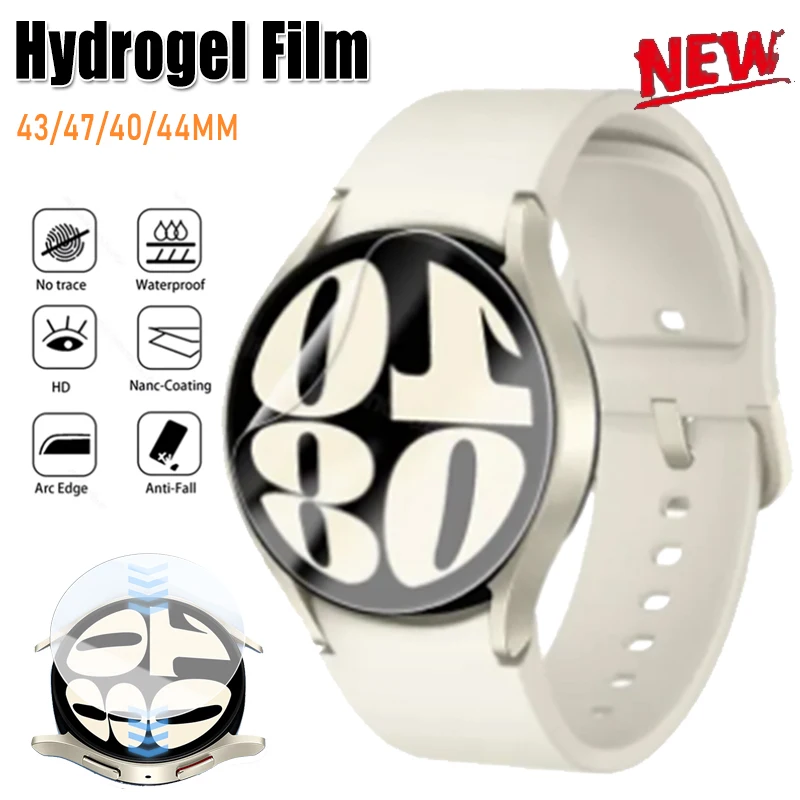Гидрогелевая Защитная пленка для смарт-часов Samsung Galaxy Watch 6 40/44 мм 
Гидрогелевая Защитная пленка для смарт-часов Samsung Galaxy Watch 6 40/44 мм
