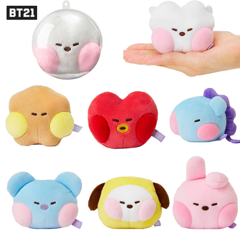 Kawaii Bts Mini Plush Doll Bt21 Chimmy Tata Shooky Cartoon Stuffed Press Toys for Vent Pinching Dolls Kids Stress Relief Ball
Kawaii Bts Mini Plush Doll Bt21 Chimmy Tata Shooky Cartoon Stuffed Press Toys for Vent Pinching Dolls Kids Stress Relief Ball