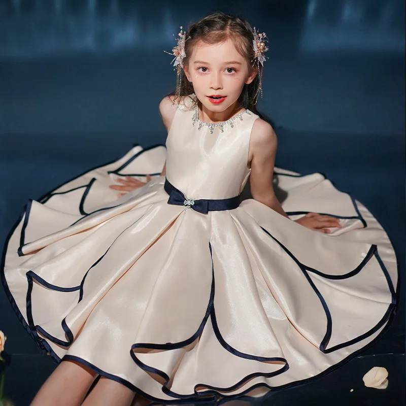 Children Girl Party Dress Show Summer Sleeveless Beautiful Luxurious Ball Gown Pageant Birthday Banquet Special Occasion Dress
Children Girl Party Dress Show Summer Sleeveless Beautiful Luxurious Ball Gown Pageant Birthday Banquet Special Occasion Dress