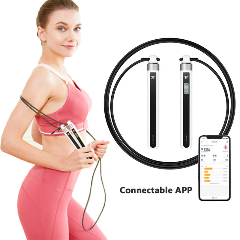 Skipping Rope with Counter for Boys Girls Universal Fitness Weighted Skipping Rope Cordless Smart Skipping Rope Calories T20L
Skipping Rope with Counter for Boys Girls Universal Fitness Weighted Skipping Rope Cordless Smart Skipping Rope Calories T20L