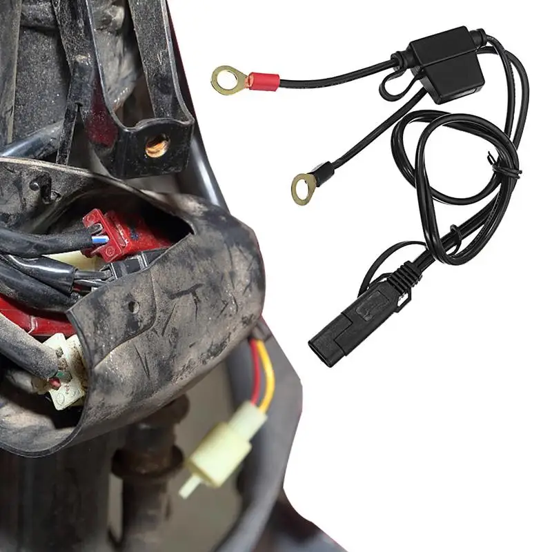 2in 12-24V SAE Cable 18AWG Pin To Terminal Extension Cord Connector For Battery Charger Quick Disconnect Cable Motorcycle Batter
2in 12-24V SAE Cable 18AWG Pin To Terminal Extension Cord Connector For Battery Charger Quick Disconnect Cable Motorcycle Batter