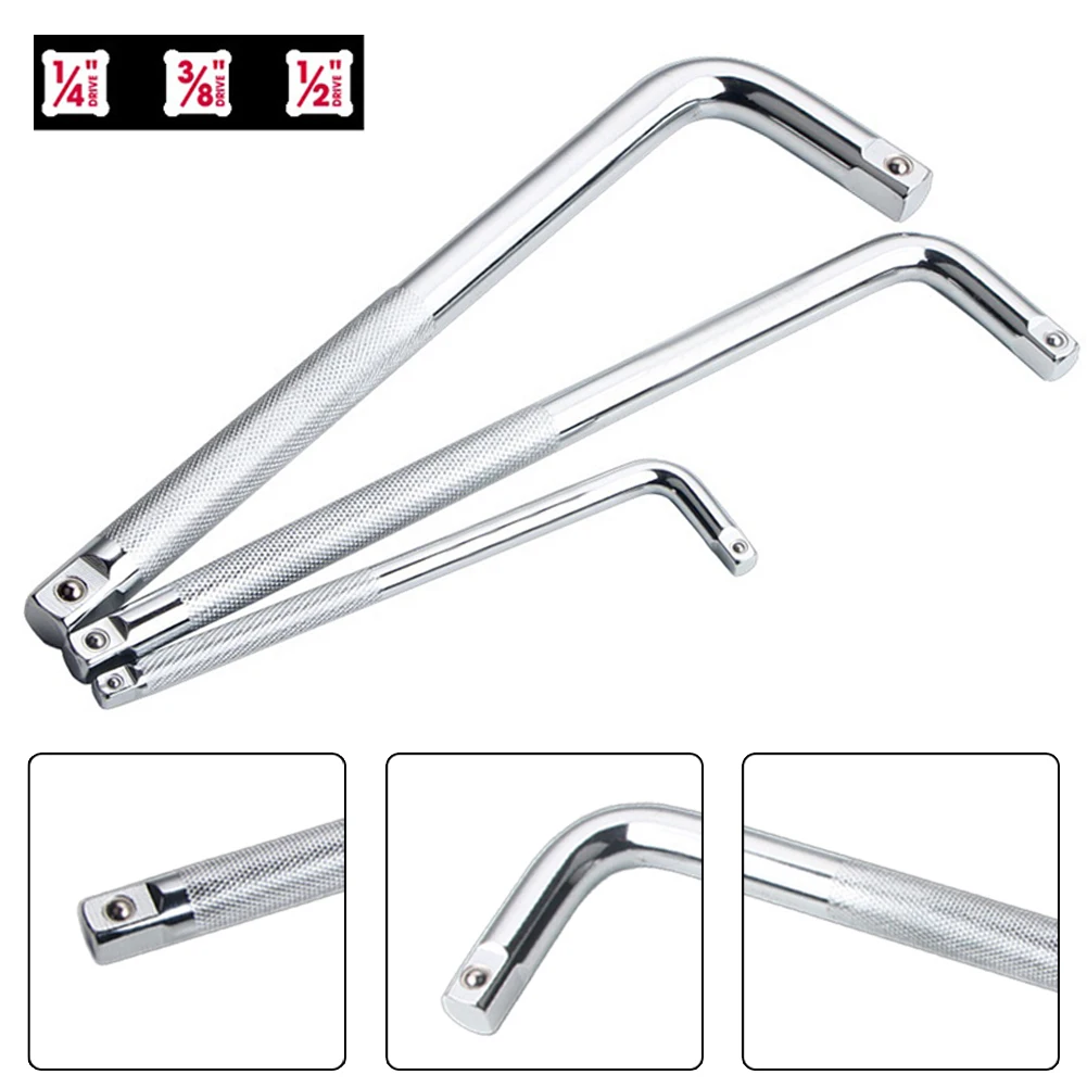 Extension L-Type Shaped Double End Non-Slip Socktet Bent Bar 1/2 1/4 3/8 Head Wrench ForCR-V Curved Rod Spanner
Extension L-Type Shaped Double End Non-Slip Socktet Bent Bar 1/2 1/4 3/8 Head Wrench ForCR-V Curved Rod Spanner