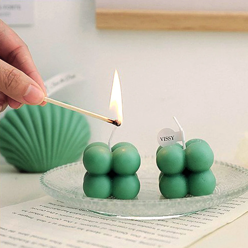 Bubble Candle Mold Geometric Candle Silicone Moulds Creative Handmade Soap Moulds Bathroom Decorations Make Soap Mold HECHEN
Bubble Candle Mold Geometric Candle Silicone Moulds Creative Handmade Soap Moulds Bathroom Decorations Make Soap Mold HECHEN