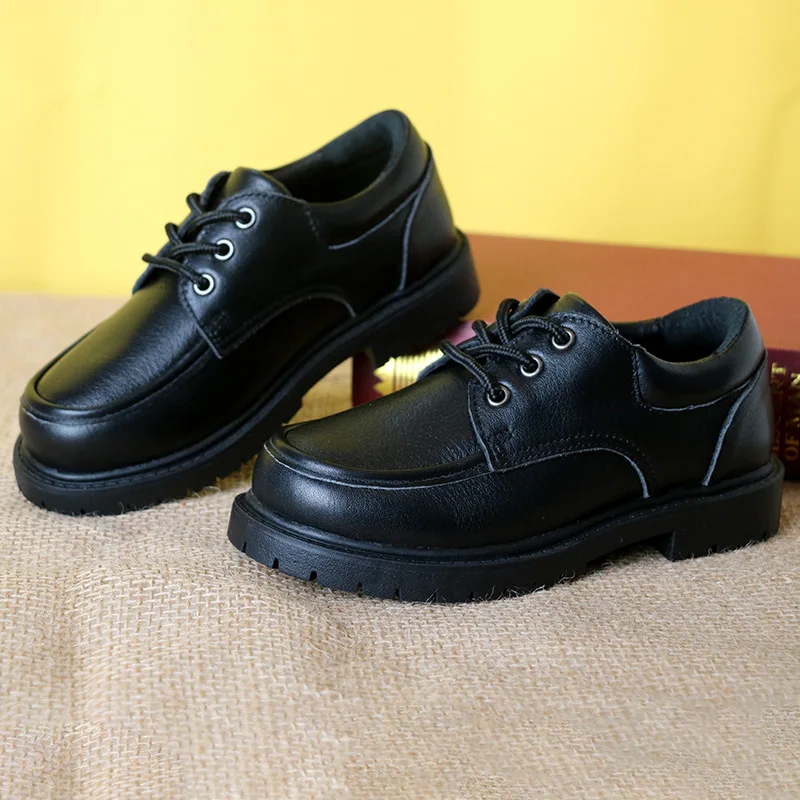 New Children Genuine Leather Boys Dress Performance Student Black School Moccasins Baby Kids Leather Shoes Flats 02B
New Children Genuine Leather Boys Dress Performance Student Black School Moccasins Baby Kids Leather Shoes Flats 02B