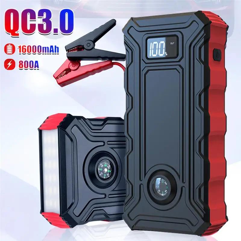 1200A Jump Starter Power Bank Portable Charger Starting Device For 6.0L Emergency Car Battery Jump Starter
1200A Jump Starter Power Bank Portable Charger Starting Device For 6.0L Emergency Car Battery Jump Starter