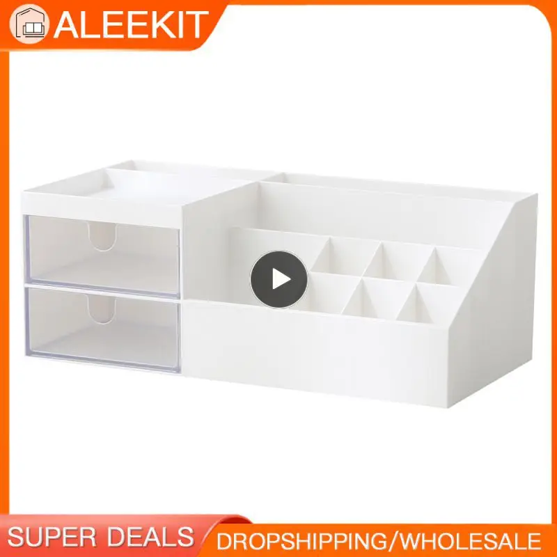 Desktop Cosmetics Stationery Storage Box Drawer Cabinet Jewelry Finishing Storage Box Plastic Storage Box
Desktop Cosmetics Stationery Storage Box Drawer Cabinet Jewelry Finishing Storage Box Plastic Storage Box