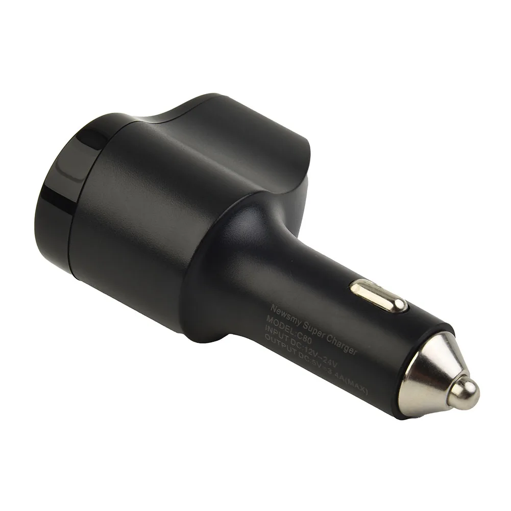 Car Charger Fast Charging Car Charger Dual USB Port Splitter 12V-24V Socket Power Cigarette Lighter Outlet Interior Parts
Car Charger Fast Charging Car Charger Dual USB Port Splitter 12V-24V Socket Power Cigarette Lighter Outlet Interior Parts