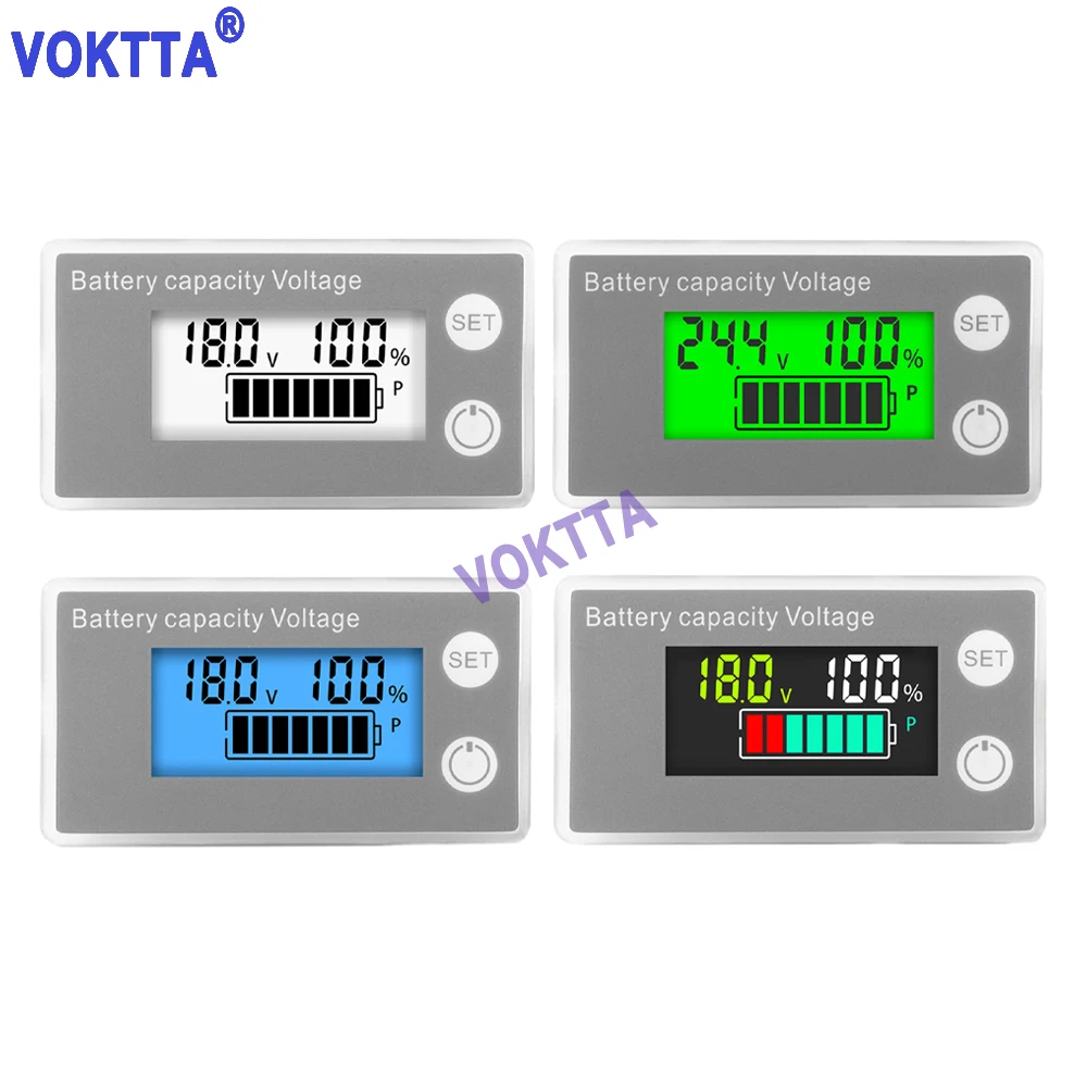 6133A DC8-100V Battery Capacity Indicator LCD Digital Electric Meter Lithium Iron Lead Acid PO4 Automobile And Voltage Tester
6133A DC8-100V Battery Capacity Indicator LCD Digital Electric Meter Lithium Iron Lead Acid PO4 Automobile And Voltage Tester