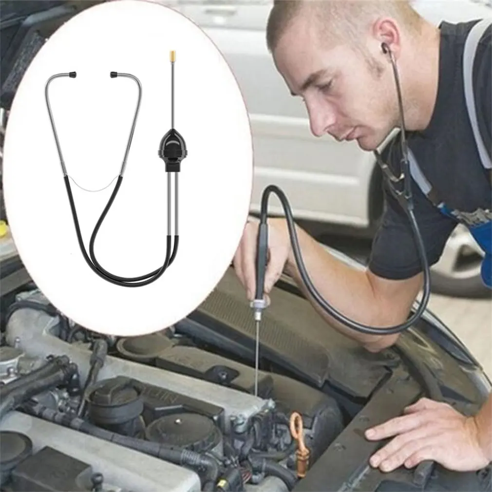 Auto Cylinder Stethoscope Portable Lightweight Stainless Steel Automobile Car Diagnostic Tool Hearing Tools
Auto Cylinder Stethoscope Portable Lightweight Stainless Steel Automobile Car Diagnostic Tool Hearing Tools