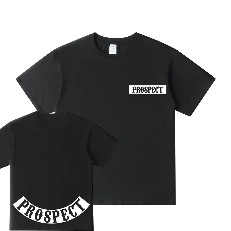 Men's Prospect T-Shirt Inspired by Sons of Anarchy TV Motorcycle Biker Samcro Tshirt Men Tops Cotton Casual Short Sleeve T Shirt
Men's Prospect T-Shirt Inspired by Sons of Anarchy TV Motorcycle Biker Samcro Tshirt Men Tops Cotton Casual Short Sleeve T Shirt