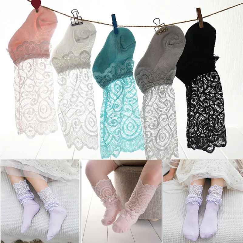 Baby Girl Socks Lace Knee Socks Princess Style Toddler Baby Cotton Mesh Breathable Socks Newborn Infant Non-slip Baby Girls Sock
Baby Girl Socks Lace Knee Socks Princess Style Toddler Baby Cotton Mesh Breathable Socks Newborn Infant Non-slip Baby Girls Sock