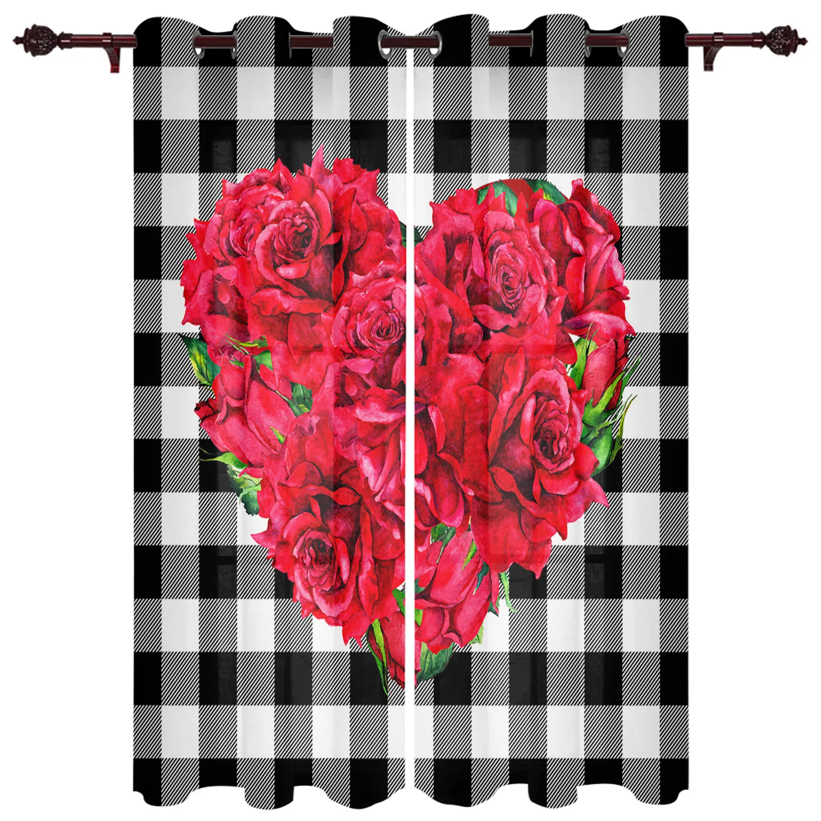 Красные Розовые черно-белые клетчатые оконные шторы для гостиной роскошные спальни кухни оконные шторы
Красные Розовые черно-белые клетчатые оконные шторы для гостиной роскошные спальни кухни оконные шторы