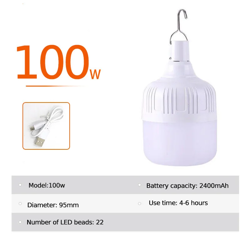 Уличные портативные светодиодные фонари, перезаряжаемый через USB светильник для кемпинга, 20 Вт, 40 Вт, 80 Вт, 100 Вт, 150 Вт, 200 Вт, водонепроницаемая лампа, светодиодные аварийные фонари
Уличные портативные светодиодные фонари, перезаряжаемый через USB светильник для кемпинга, 20 Вт, 40 Вт, 80 Вт, 100 Вт, 150 Вт, 200 Вт, водонепроницаемая лампа, светодиодные аварийные фонари