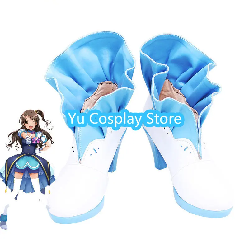 Honda Mio Shimamura Uzuki обувь для косплея из искусственной кожи Хэллоуин карнавальные