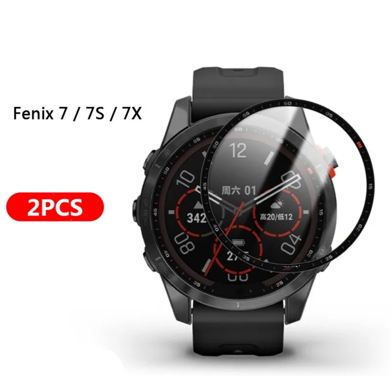 Protective Film for Garmin Fenix 7/7X/7S Smart Watch Full Coverage Screen Protector Curved Edge Anti-scratch Accessories
Protective Film for Garmin Fenix 7/7X/7S Smart Watch Full Coverage Screen Protector Curved Edge Anti-scratch Accessories