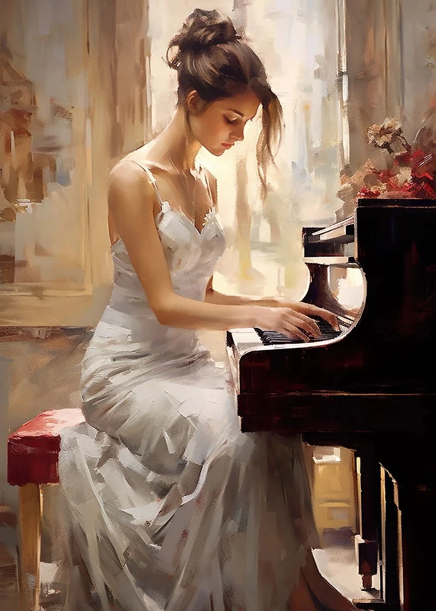 Печать на холсте «Винтажная элегантная женщина»
Печать на холсте «Винтажная элегантная женщина»