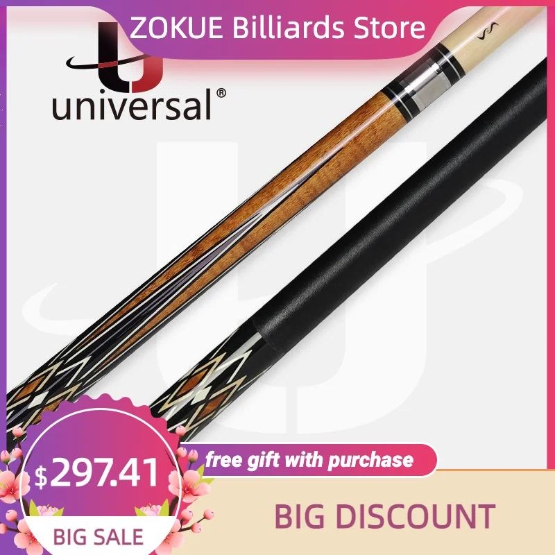 Universal Billiards Cue Pool Cue UN113-6 12.9mm Tip Tecnologia Hard Maple Shaft Handmade Professional Billard Cue Stick 
Universal Billiards Cue Pool Cue UN113-6 12.9mm Tip Tecnologia Hard Maple Shaft Handmade Professional Billard Cue Stick