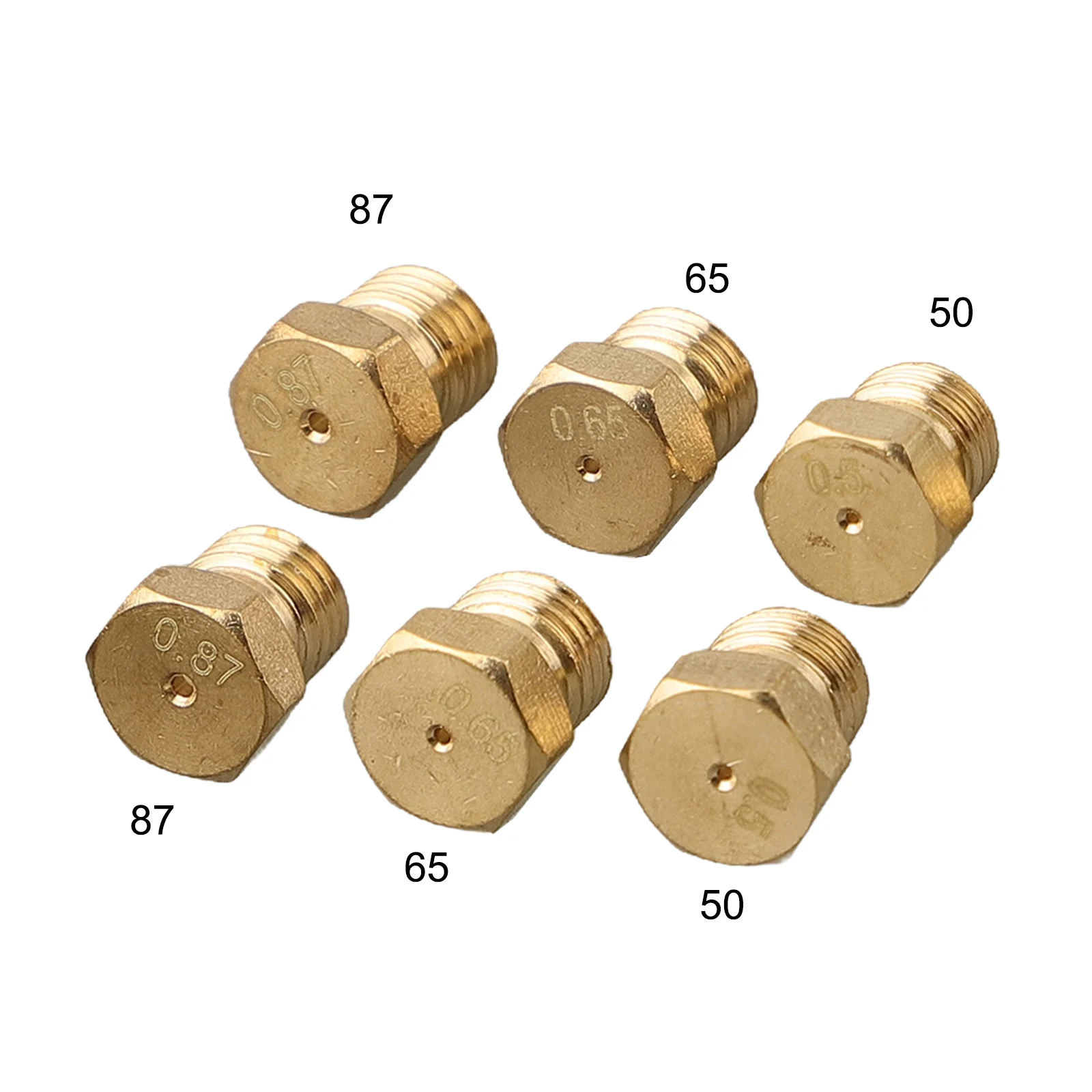 Комплект форсунок для газовых плит латунь 6 шт.
Комплект форсунок для газовых плит латунь 6 шт.
