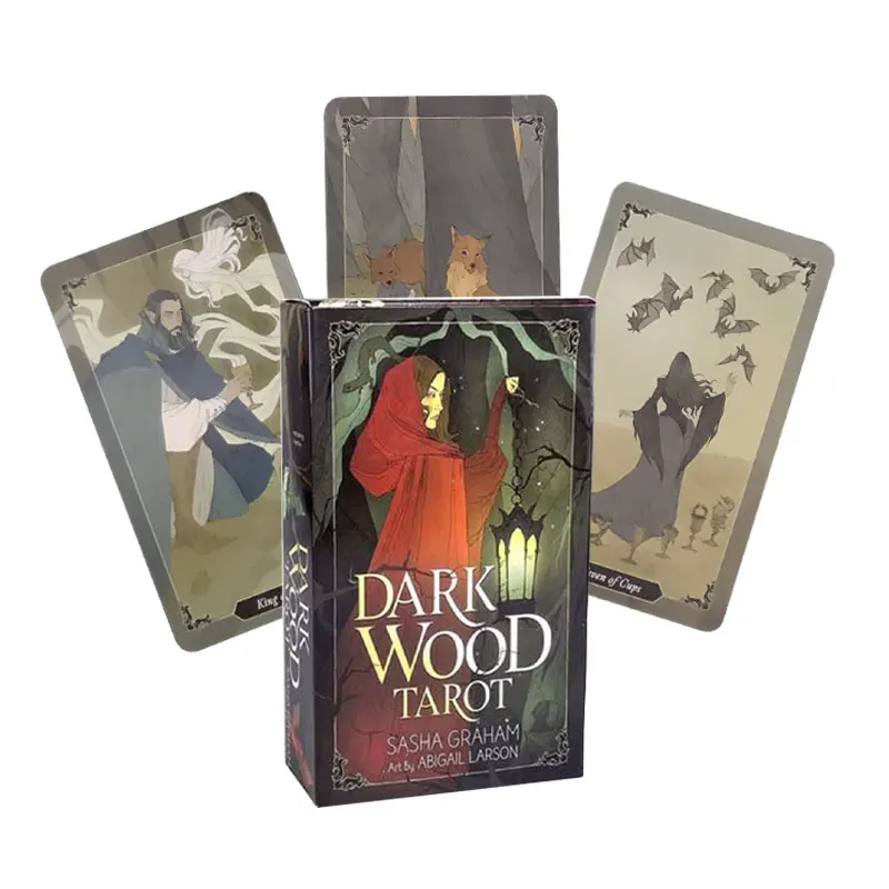 78Card Dark Wood Tarot Cards Fate Divination Family Party Paper Cards Game Tarot And A Variety Of Tarot Options PDF Guide
78Card Dark Wood Tarot Cards Fate Divination Family Party Paper Cards Game Tarot And A Variety Of Tarot Options PDF Guide