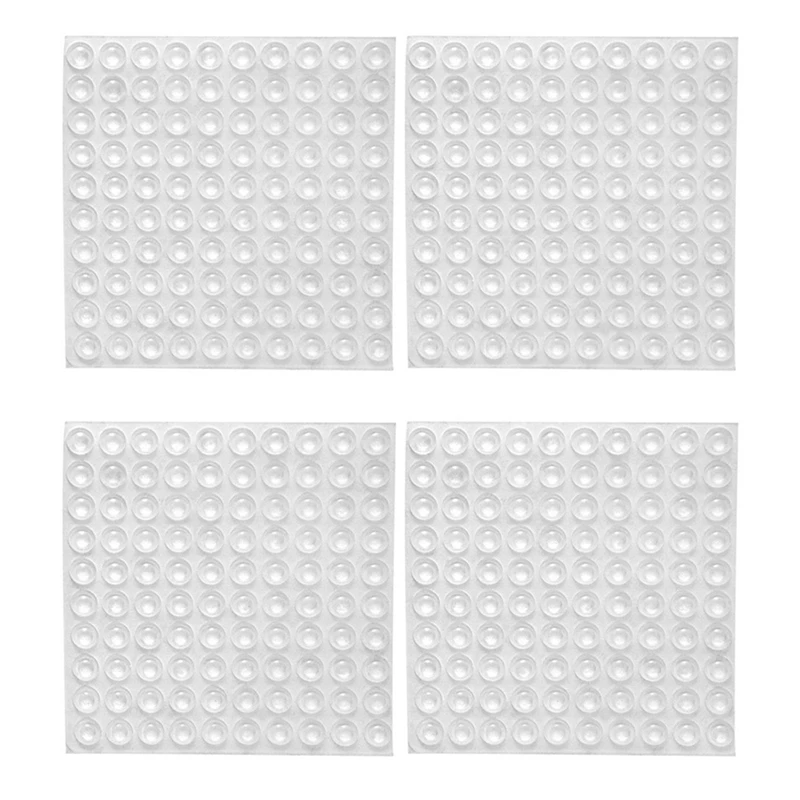 400X Transparent Rubber Feet Adhesive Bumper Pads Self Stick Bumpers Sound Dampening Door Cabinet Buffer Pads, 8 X 2.5Mm
400X Transparent Rubber Feet Adhesive Bumper Pads Self Stick Bumpers Sound Dampening Door Cabinet Buffer Pads, 8 X 2.5Mm