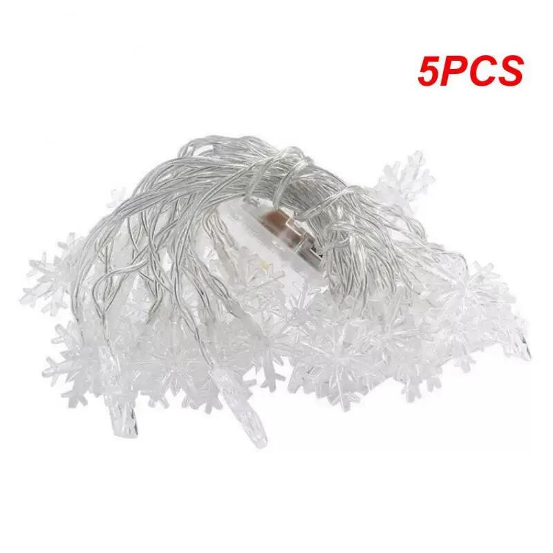 5PCS Multiple Colors Christmas Tree Lamp Snowflake Light String Fairy Garland Lights Decoration Lighting Holiday Lighting
5PCS Multiple Colors Christmas Tree Lamp Snowflake Light String Fairy Garland Lights Decoration Lighting Holiday Lighting