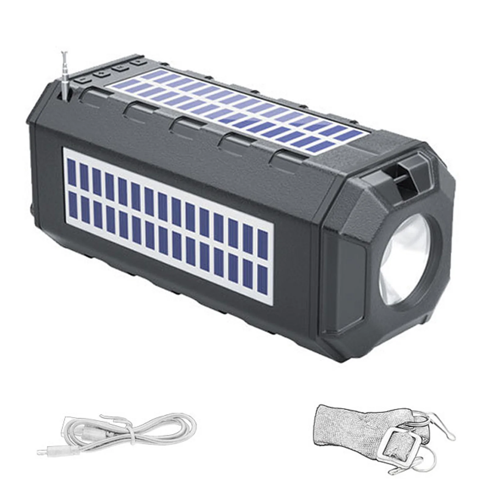 Multifunctional Solar Radio Portable Solar Hand Crank NOAA Weather Radio With Power Sources SOS Flashlight Suit For Hurricanes
Multifunctional Solar Radio Portable Solar Hand Crank NOAA Weather Radio With Power Sources SOS Flashlight Suit For Hurricanes