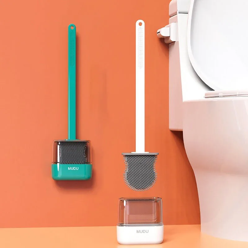 Toilet Brush No Dead Corner Household Punch-free Toilet Brush Wall Hanging Toilet Long Handle Silicone Brush Set Cleaning Gadget
Toilet Brush No Dead Corner Household Punch-free Toilet Brush Wall Hanging Toilet Long Handle Silicone Brush Set Cleaning Gadget