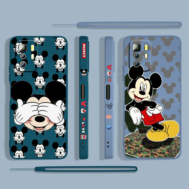 Mickey Mouse Cartoon cute Phone Case For Xiaomi Redmi Note 11 11S 10 10S 9 9S 9T 8 8T 7 5 Pro 5G Gel TPU Liquid Left Rope Fundas
Mickey Mouse Cartoon cute Phone Case For Xiaomi Redmi Note 11 11S 10 10S 9 9S 9T 8 8T 7 5 Pro 5G Gel TPU Liquid Left Rope Fundas