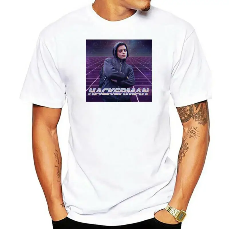 

Men tshirt Hackerman Unisex T Shirt Printed T-Shirt tees top