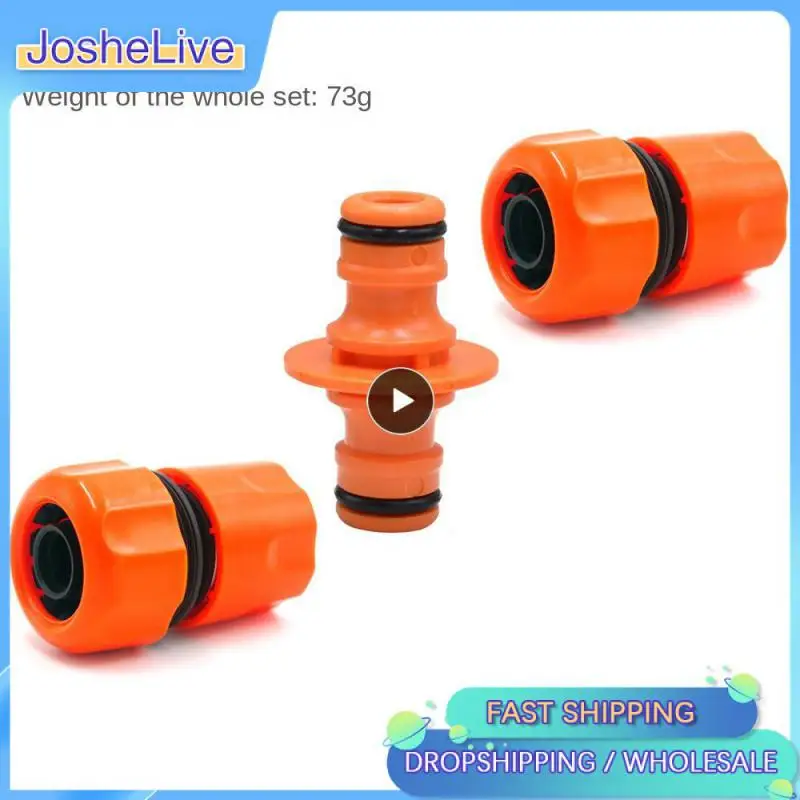 

1~10PCS Joiner Repair Connector Coupling 1/2'' Garden Hose Tubing Fitting Pipe Quick Drip Irrigation Watering System for