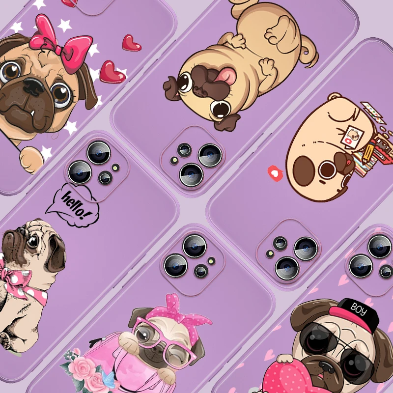 Cartoon Cute Pug Dog Liquid Silicone Soft Cover For Apple IPhone 13 12 Mini 11 Pro XS MAX XR X 8 7 6 SE Plus Phone Case 
Cartoon Cute Pug Dog Liquid Silicone Soft Cover For Apple IPhone 13 12 Mini 11 Pro XS MAX XR X 8 7 6 SE Plus Phone Case