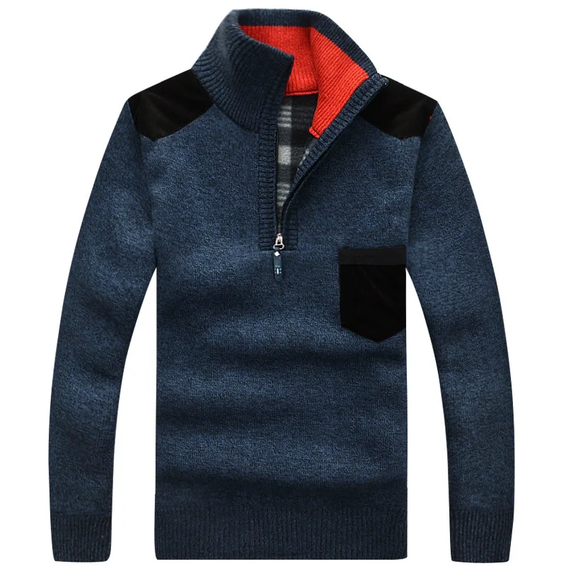 Clothes for Men 2022 Winter Casual Autumn Pullover Knitted Sweater Male Wool Fleece Thick Warm Pocket Sweater Standing Collar
Clothes for Men 2022 Winter Casual Autumn Pullover Knitted Sweater Male Wool Fleece Thick Warm Pocket Sweater Standing Collar