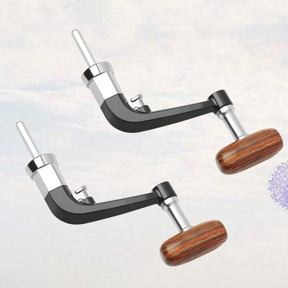 2Pcs Folding Solid Wood Handle Shake Fishing Wheel Arm Metal Handle Fishing Reel Size L (with Nut)
2Pcs Folding Solid Wood Handle Shake Fishing Wheel Arm Metal Handle Fishing Reel Size L (with Nut)