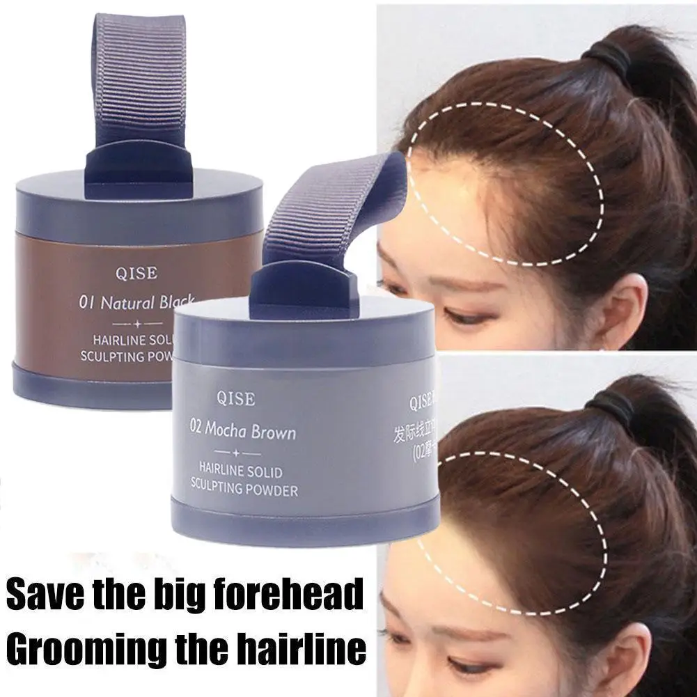 

1PC Hairline Repair Filling Powder With Puff Sevich Line Pang Forehead Powder Shadow Concealer Fluffy Powder Makeup Thin Ha O4K8