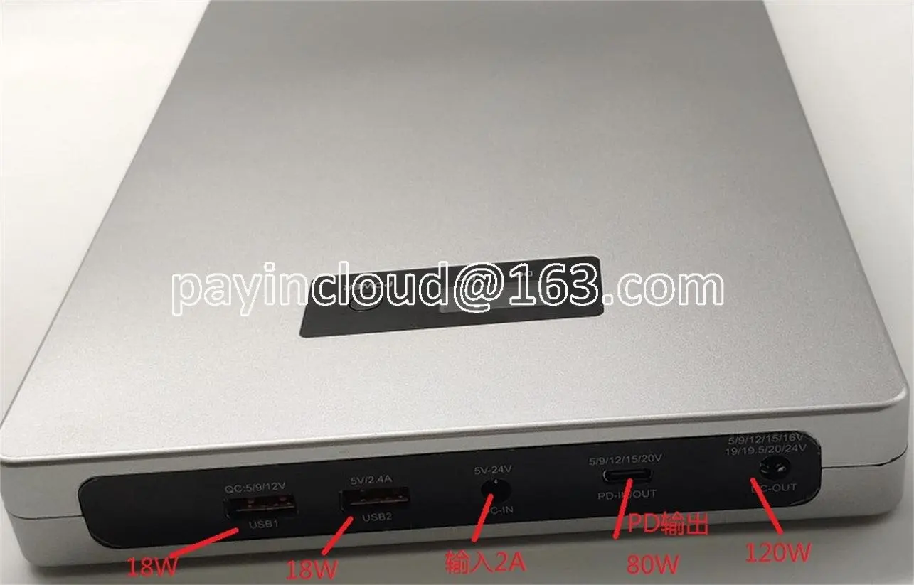 Universal Laptop Mobile Power Multi-function DC12V Power Bank Energy Storage Power Nest
Universal Laptop Mobile Power Multi-function DC12V Power Bank Energy Storage Power Nest