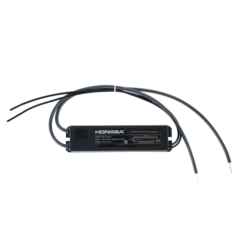 HONGBA 1 Piece Neon Light Sign Electronic Transformer Power Supply Neon Light Transformer 3KV 30MA 5-25W
HONGBA 1 Piece Neon Light Sign Electronic Transformer Power Supply Neon Light Transformer 3KV 30MA 5-25W