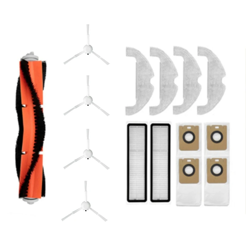 15PCS Suitable For Xiaomi Mijia STYTJ05ZHM Sweeping Robot Accessories Mop Main Brush Side Brush Filter Screen Dust Bag 
15PCS Suitable For Xiaomi Mijia STYTJ05ZHM Sweeping Robot Accessories Mop Main Brush Side Brush Filter Screen Dust Bag