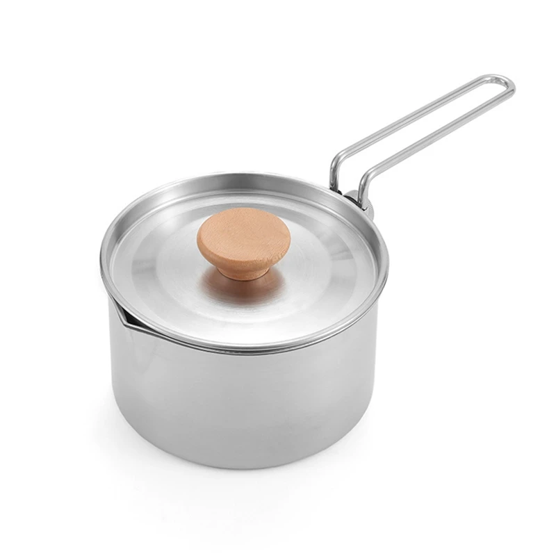 1000Ml Stainless Steel Pot Portable Water Mug Cup With Lid And Foldable Handle Outdoor Camping Cooking Picnic
1000Ml Stainless Steel Pot Portable Water Mug Cup With Lid And Foldable Handle Outdoor Camping Cooking Picnic