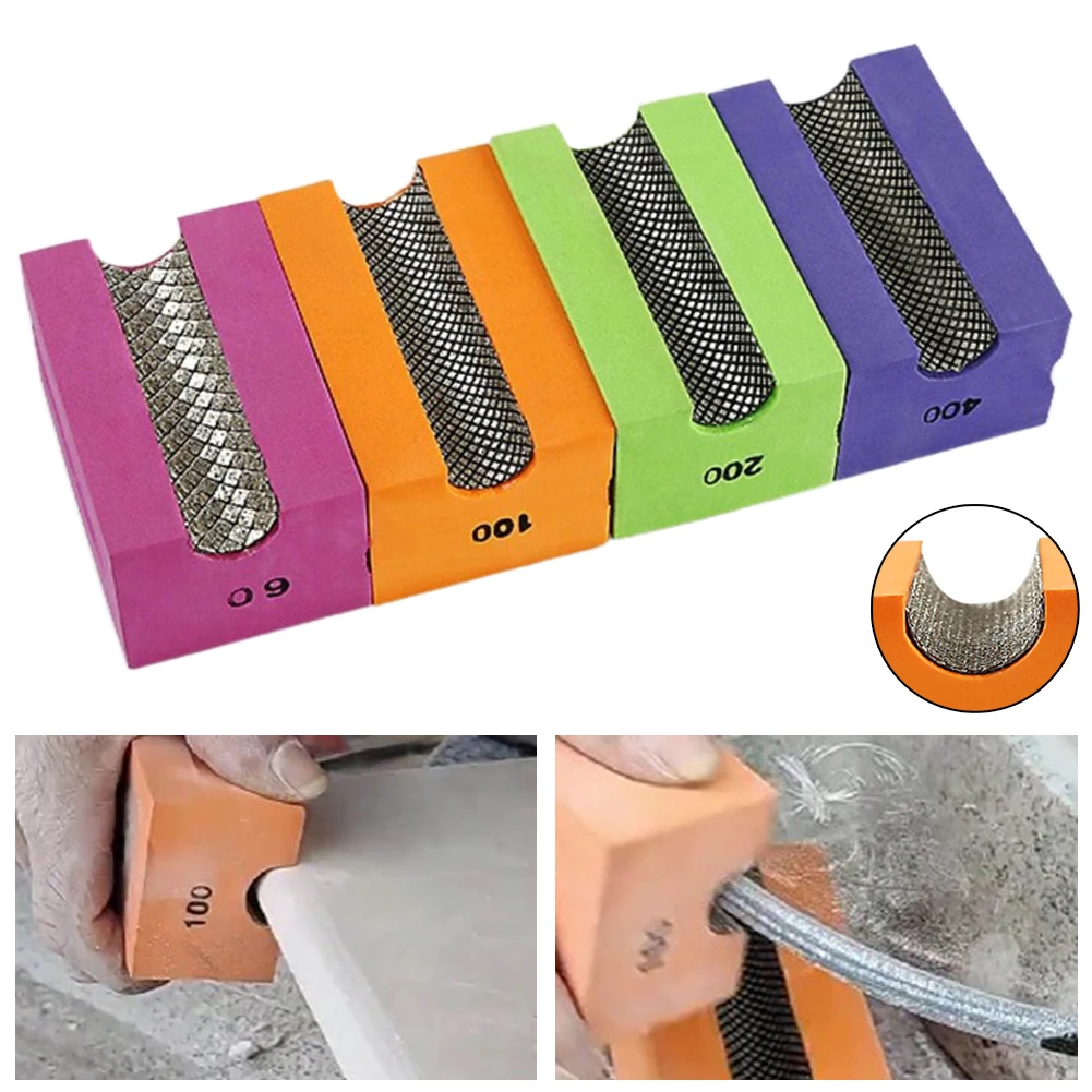 Diamond Hand Polishing Pads Tile Glass Abrasive Grinding Block Stone Marble Ceramic Concave Shape Grinding Polisher Tools
Diamond Hand Polishing Pads Tile Glass Abrasive Grinding Block Stone Marble Ceramic Concave Shape Grinding Polisher Tools