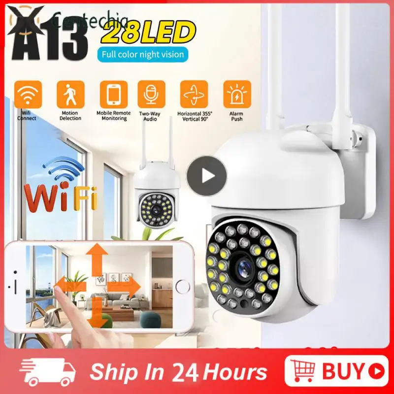 Outdoor Ptz Camera 360 Degree Rotating Two-way Audio Webcam Ai Auto Tracking Night Vision Smart Home Home Security Wall Mounted
Outdoor Ptz Camera 360 Degree Rotating Two-way Audio Webcam Ai Auto Tracking Night Vision Smart Home Home Security Wall Mounted