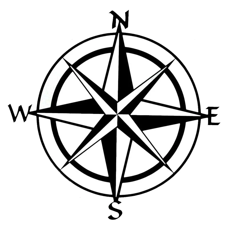 Simple Compass Pattern Car Sticker PVC Fashion Bumper Windshield Accessory Exquisite Auto Decal Motorcycle Laptop Decoration
Simple Compass Pattern Car Sticker PVC Fashion Bumper Windshield Accessory Exquisite Auto Decal Motorcycle Laptop Decoration