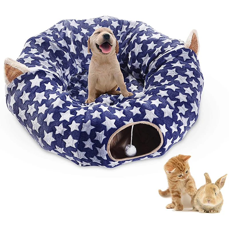 Cat Tunnel Collapsible Cat Nest Cat toy 2in1 Cat Bed Kitten Indoor Tent Interactive Funny Cat Toys Cat accessories Pet supplies
Cat Tunnel Collapsible Cat Nest Cat toy 2in1 Cat Bed Kitten Indoor Tent Interactive Funny Cat Toys Cat accessories Pet supplies