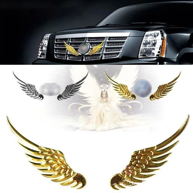 1 Pair 3D Angel Wings Car Stickers Fashion Metal Car Styling Car Auto Sticker Motorcycle Accessories Decoration Badge Emblem
1 Pair 3D Angel Wings Car Stickers Fashion Metal Car Styling Car Auto Sticker Motorcycle Accessories Decoration Badge Emblem