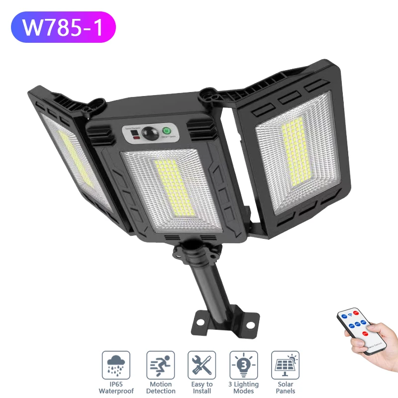 Solar Street Lights Outdoor Waterproof Motion Sensor Wall LED Lamp with 3 Lighting Mode Solar Powered Lights for Garden Patio
Solar Street Lights Outdoor Waterproof Motion Sensor Wall LED Lamp with 3 Lighting Mode Solar Powered Lights for Garden Patio