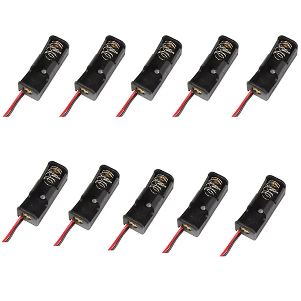 10PCS Battery Case 23A /A23 Battery 12V Clip Holder Box Case Black With 2-Wired quality 12V 23A MN21 MS21 Battery Case In Stock
10PCS Battery Case 23A /A23 Battery 12V Clip Holder Box Case Black With 2-Wired quality 12V 23A MN21 MS21 Battery Case In Stock