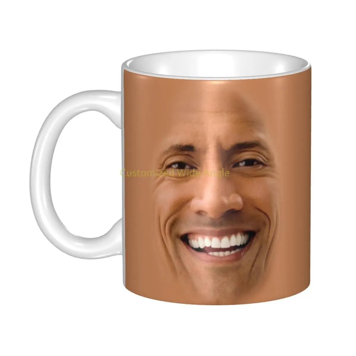 Johnson The Rock Face Mugs Personalized Coffee Ceramic Mug Cup Creative Gift Outdoor Work Camping Cup 
Johnson The Rock Face Mugs Personalized Coffee Ceramic Mug Cup Creative Gift Outdoor Work Camping Cup