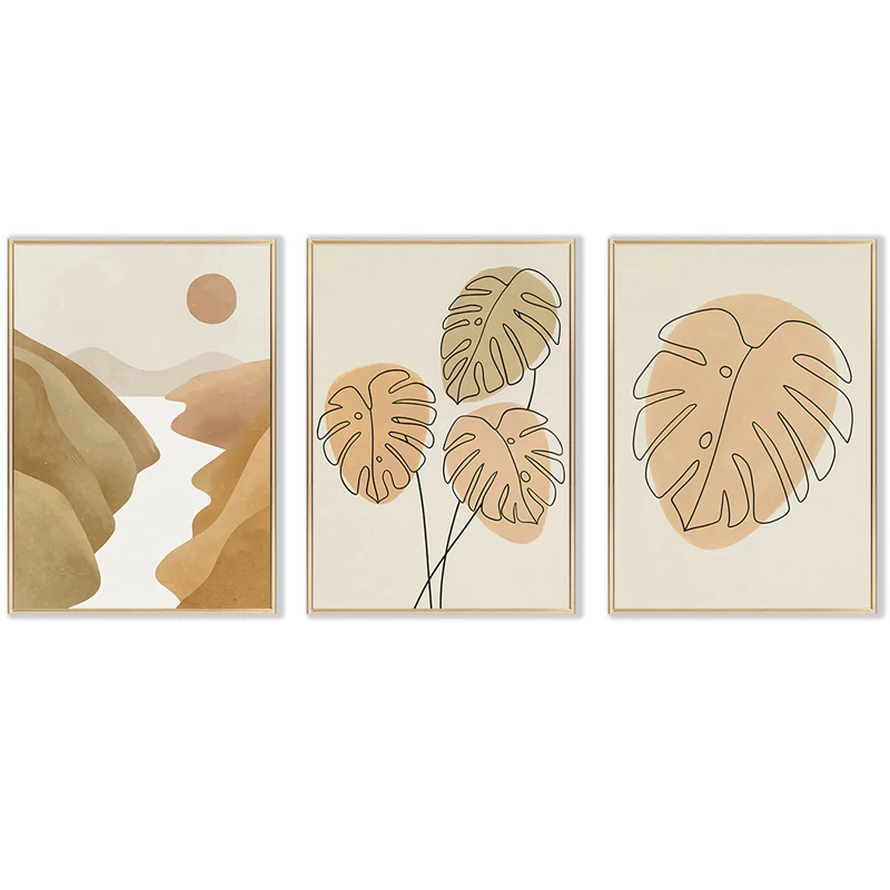 Boho Monstera Leaf Canvas Print Painting Nordic Minimalism Plants Landscape Posters Wall Art Pictures for Living Room Bedroom
Boho Monstera Leaf Canvas Print Painting Nordic Minimalism Plants Landscape Posters Wall Art Pictures for Living Room Bedroom