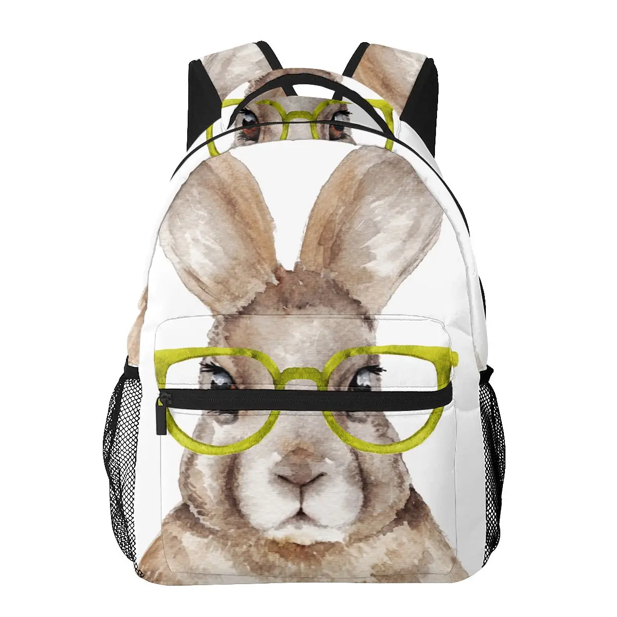 Aesthetic Backpack Backpack Teenager Girls School Book Bag Capacity Travel Bag Watercolor Portrait Of Rabbit Hare With Glasses
Aesthetic Backpack Backpack Teenager Girls School Book Bag Capacity Travel Bag Watercolor Portrait Of Rabbit Hare With Glasses